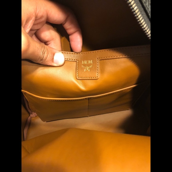 Authentic MCM Studded Backpack - Picture 7 of 8